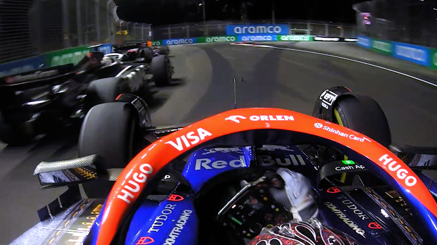 2024 Singapore Grand Prix: Ricciardo drops down the order as Ocon and Magnussen pass in quick succession