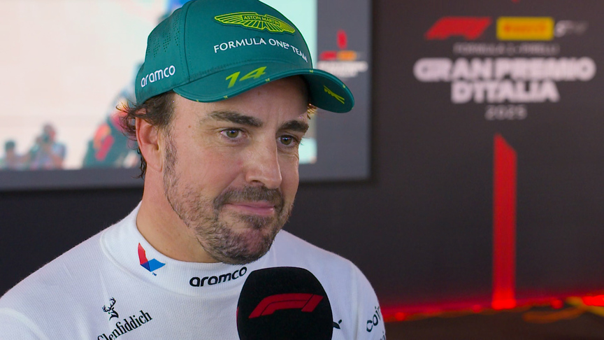 Alonso reveals ‘the key of our qualifying’ after making Q3 at Monza