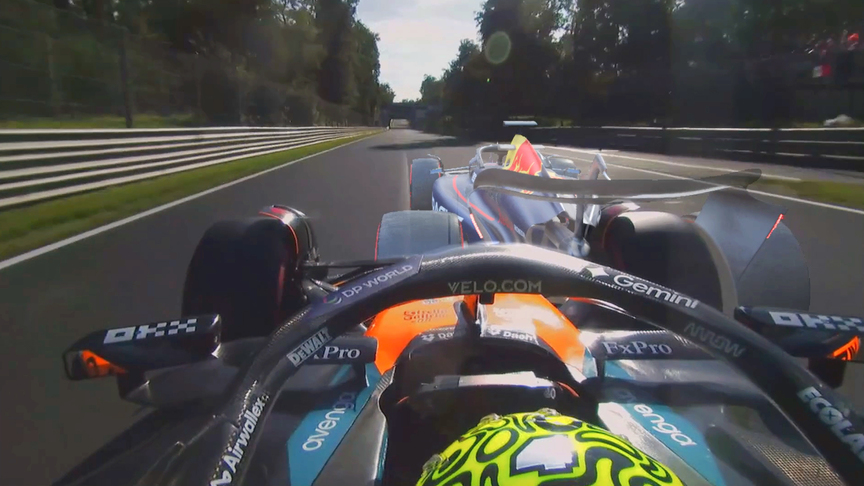 GHOST CAR: See how Verstappen beat Norris in the fight for pole position